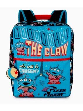 Toy Story Pizza Planet Alien The Claw Backpack Disney Parks New With Tags NWT